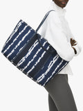 Radley Halley Row stripe tote bag in Naval, UK version