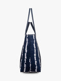 Radley Halley Row stripe tote bag in Naval, UK version
