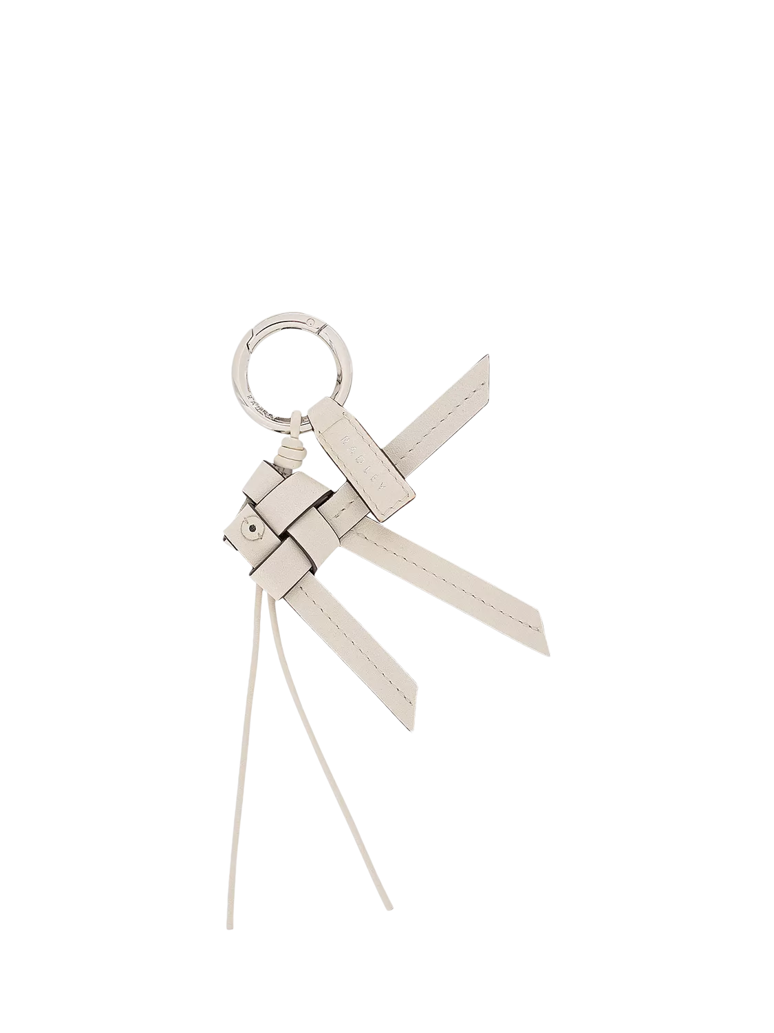 Radley Finn Leather Bag Charm, Salt