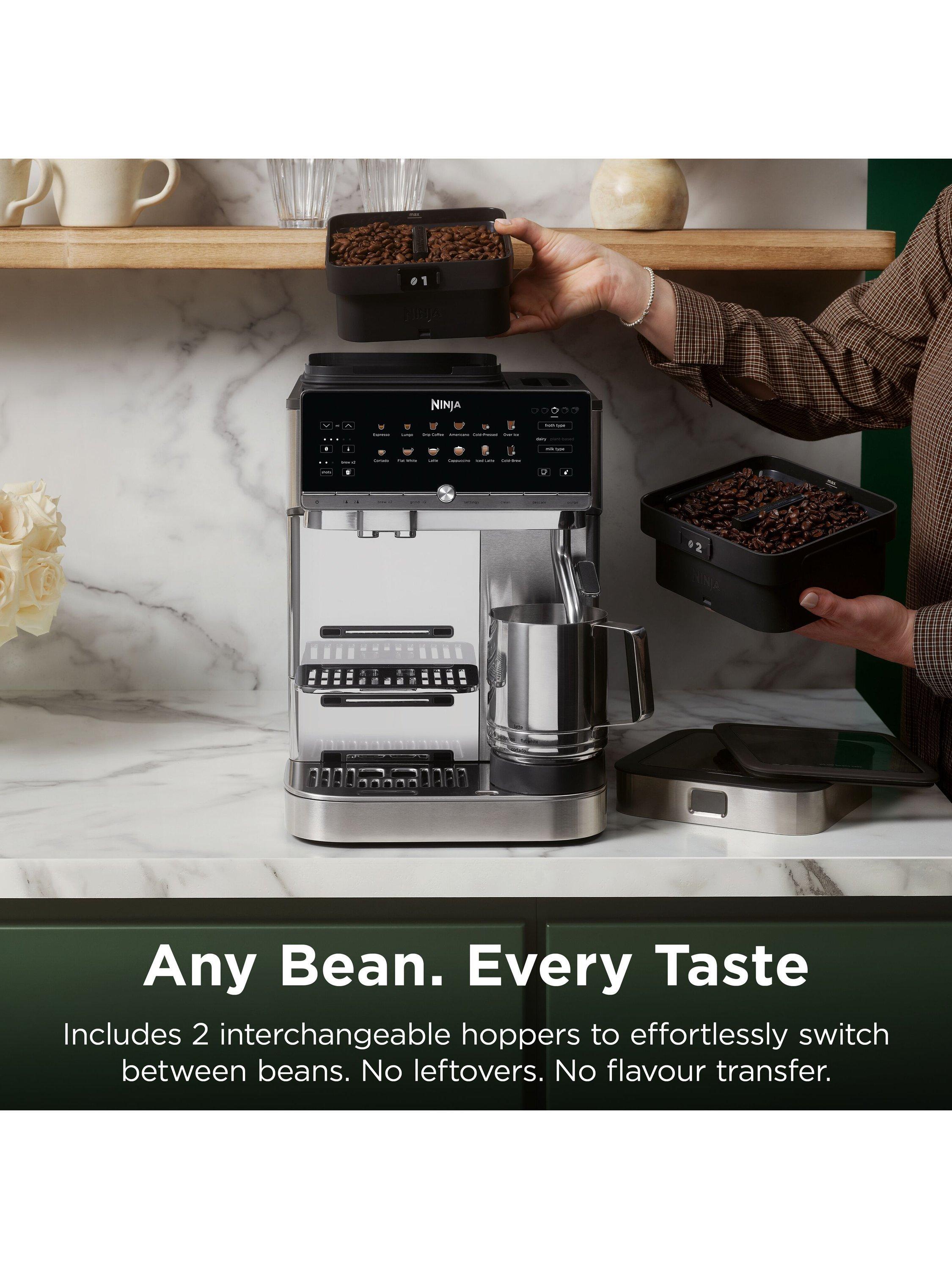 Ninja AutoBarista Pro automatic coffee machine stainless steel (British brand)