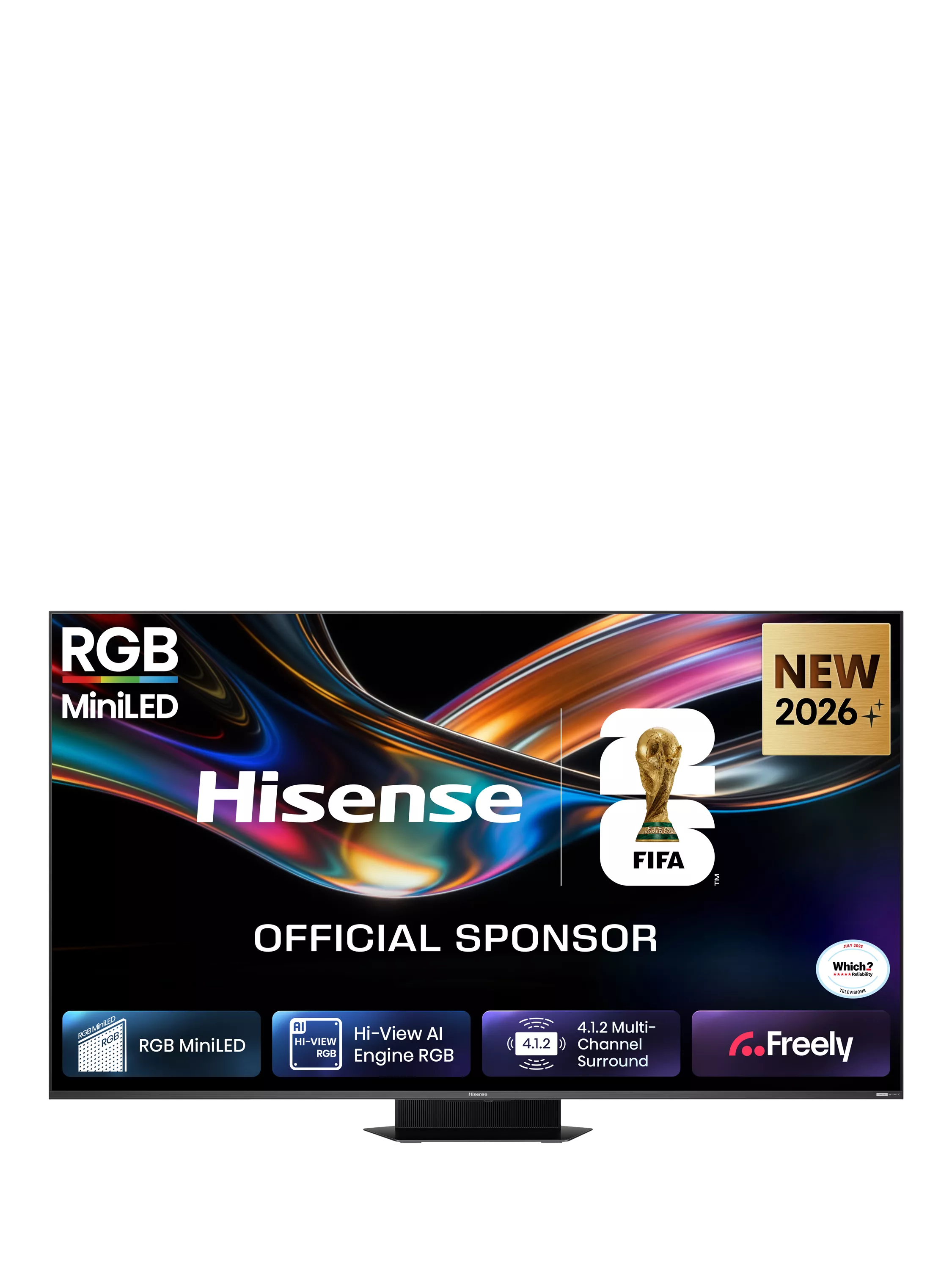 Hisense 65 inch RGB MiniLED TV, imported from the UK
