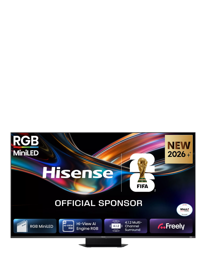 Hisense 65 inch RGB MiniLED TV, imported from the UK