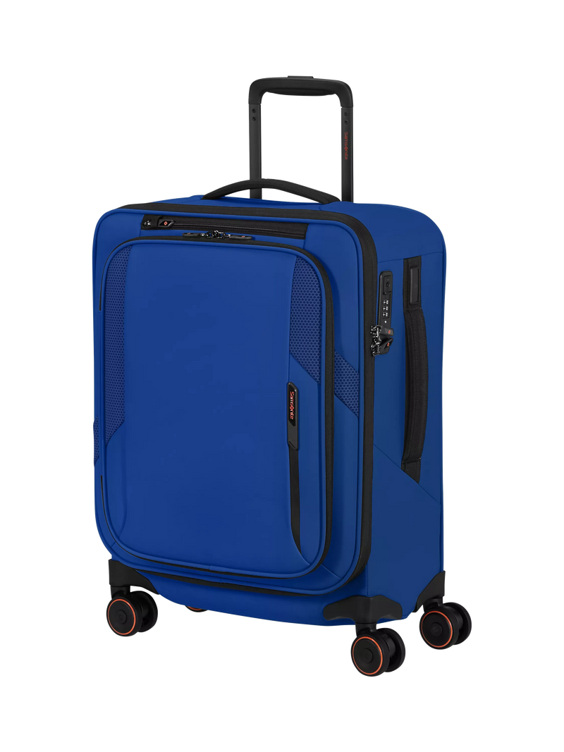Samsonite Glazed 55cm Expandable 8-Wheel Suitcase, 44/49L