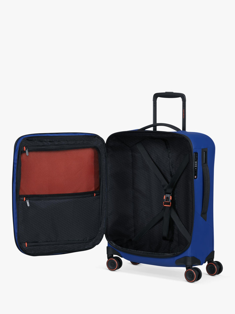 Samsonite Glazed expandable suitcase 55cm (British brand)
