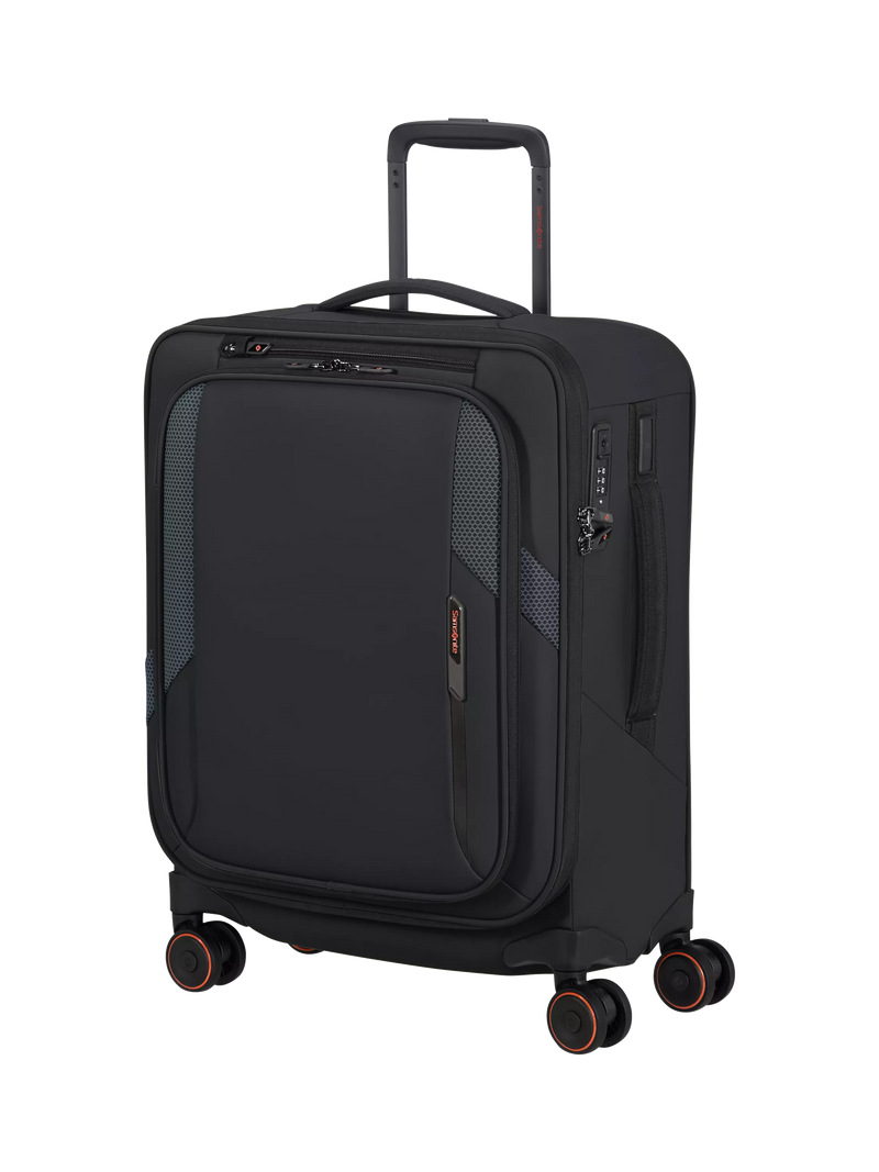 Samsonite Glazed 55cm Expandable 8-Wheel Suitcase, 44/49L