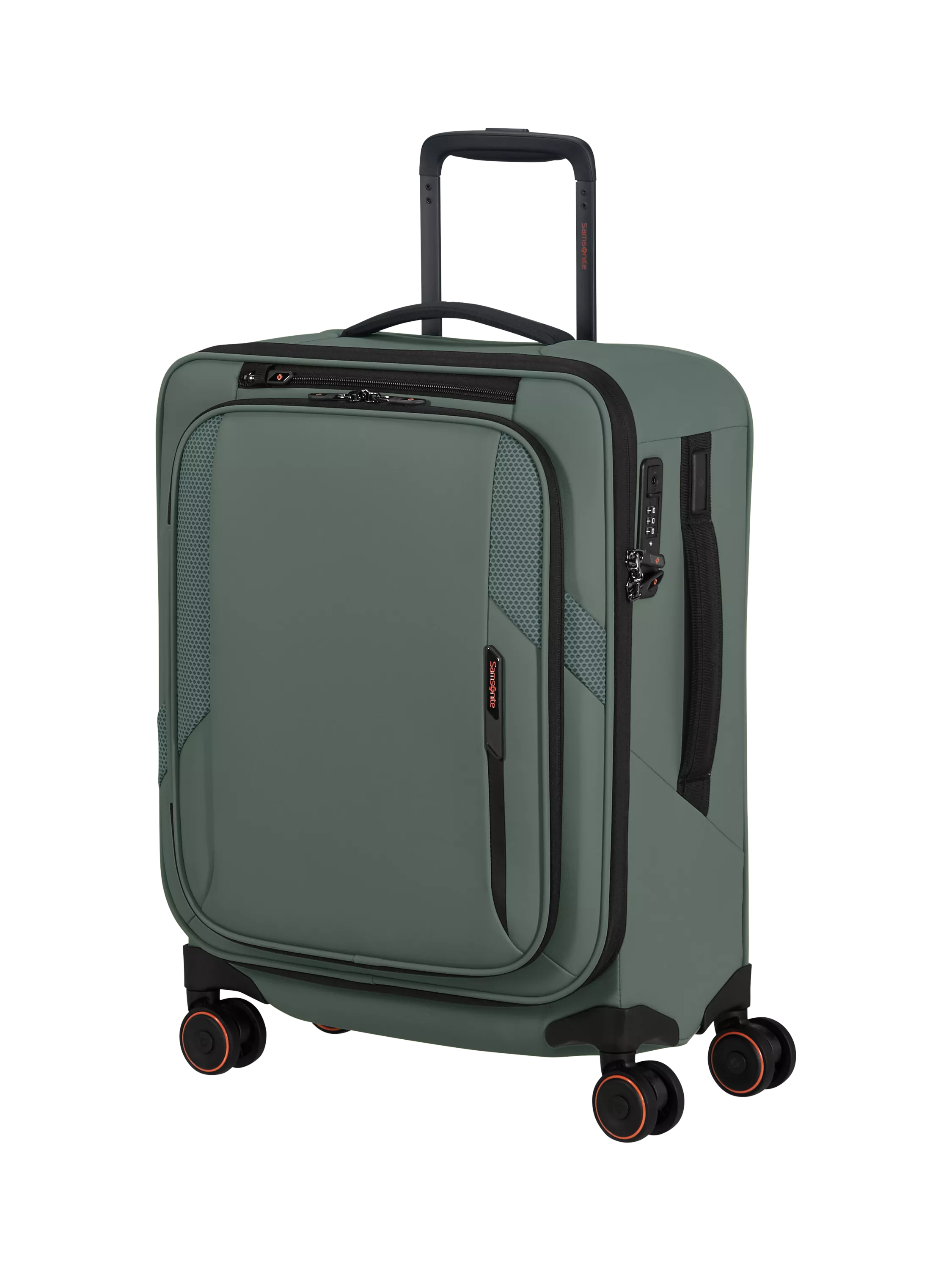 Samsonite Glazed 55cm Expandable 8-Wheel Suitcase, 44/49L