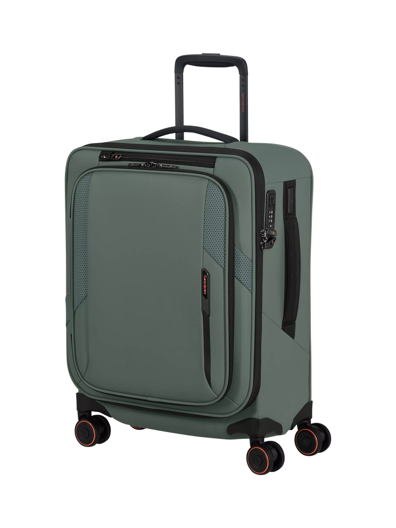 Samsonite Glazed 55cm Expandable 8-Wheel Suitcase, 44/49L