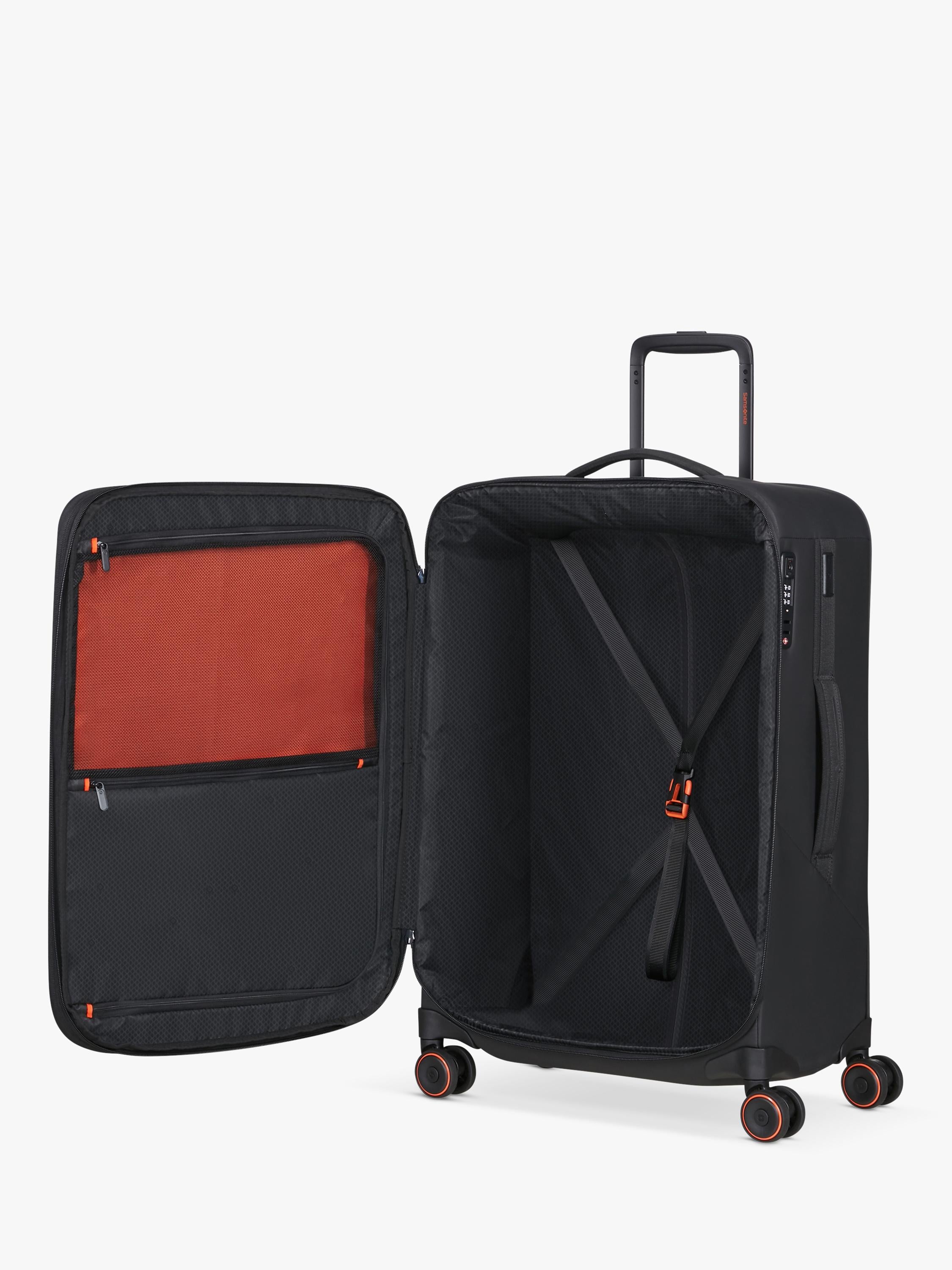 Samsonite Glazed expandable suitcase 67cm 83/94L (British brand)