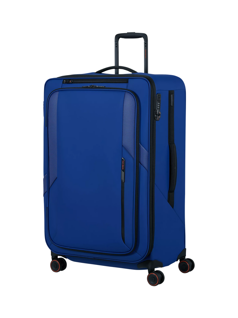 Samsonite Glazed 78cm Expandable 8-Wheel Suitcase, 125/141L
