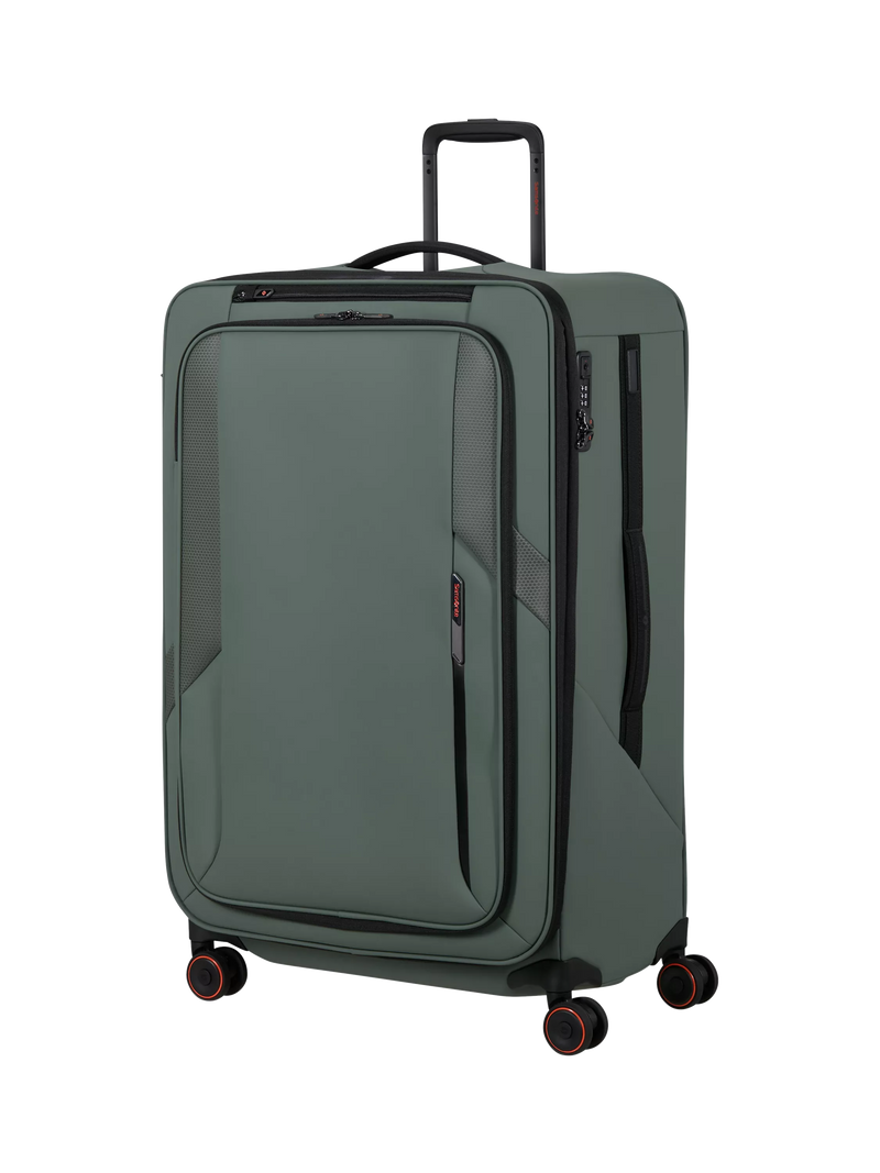 Samsonite Glazed 78cm Expandable 8-Wheel Suitcase, 125/141L