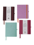 BLOX Academic Desk Diary week to view chocolate brown, imported from the UK