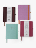 BLOX Academic Desk Diary week to view chocolate brown, imported from the UK