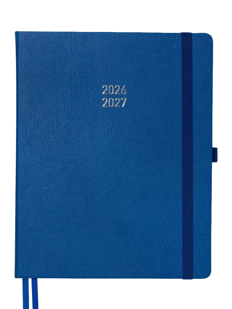 MUM's Office family diary blue 2026-27 (British brand)