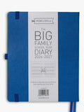 MUM's Office family diary blue 2026-27 (British brand)