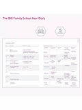 MUM's Office family diary blue 2026-27 (British brand)