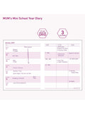 MUM's Office mini diary purple week to view 2026-27, imported from the UK