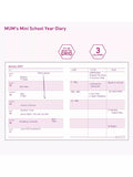 MUM's Office mini diary purple week to view 2026-27, imported from the UK