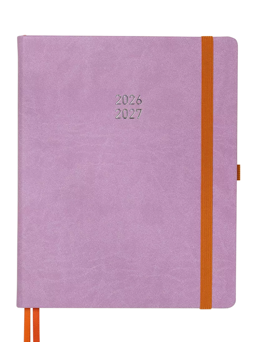 MUM's Office Big Family Academic Diary large purple - British product