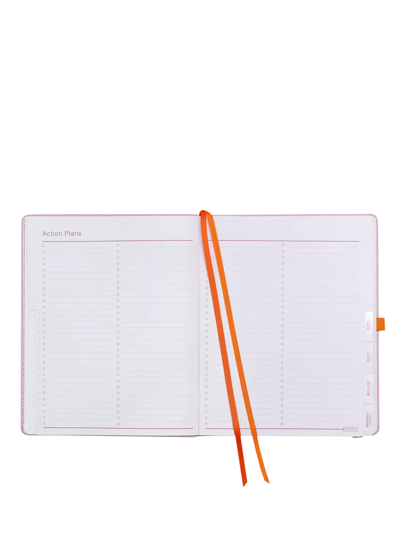 MUM's Office Big Family Academic Diary large purple - British product
