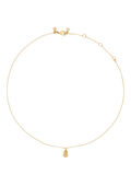 kate spade new york pineapple pendant clear gold, imported from the UK