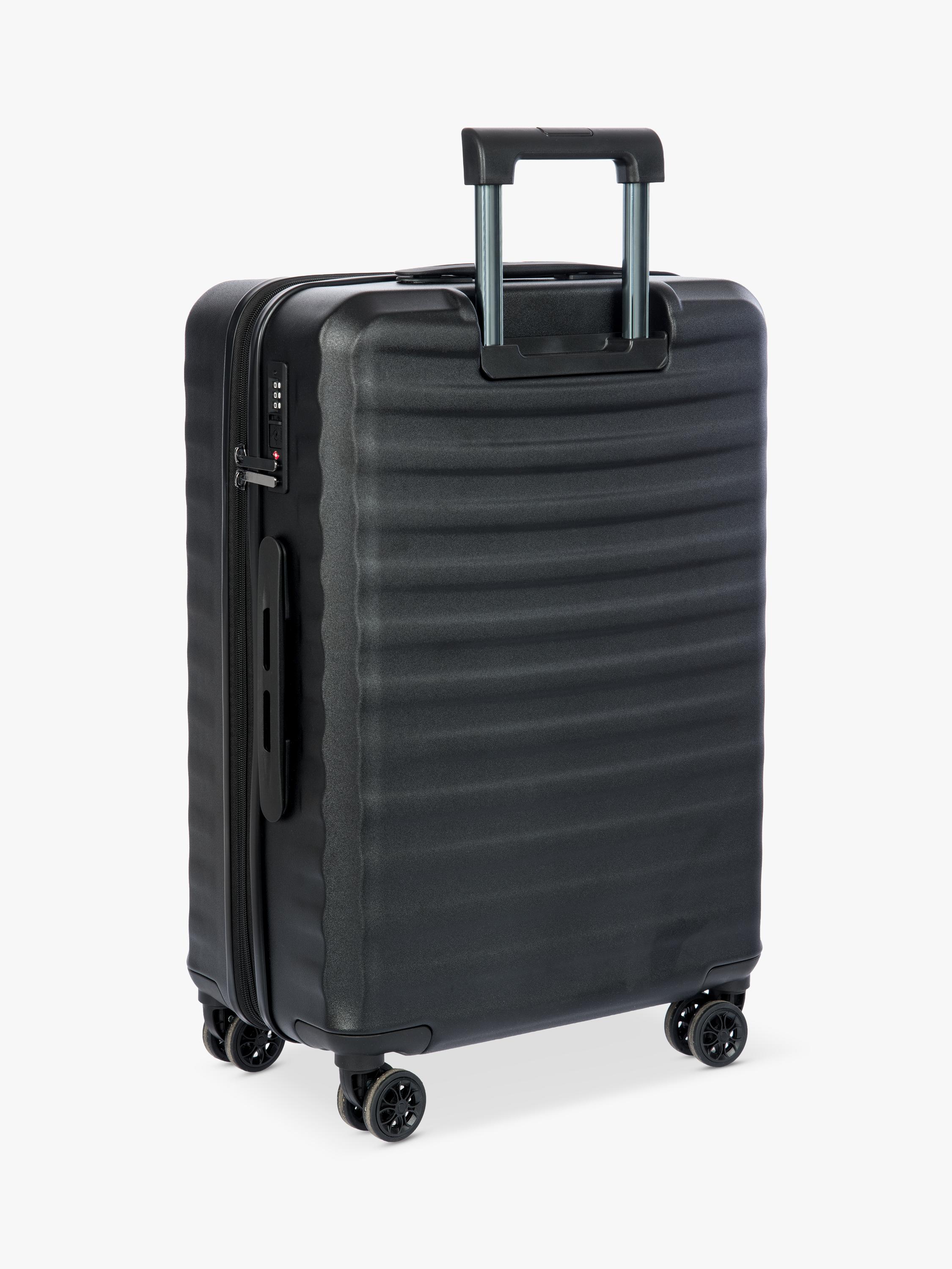 Bric's Nausicaa medium expandable 4-wheel suitcase, imported from the UK