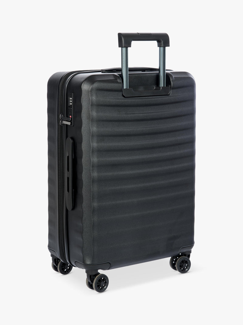 Bric's Nausicaa medium expandable 4-wheel suitcase, imported from the UK