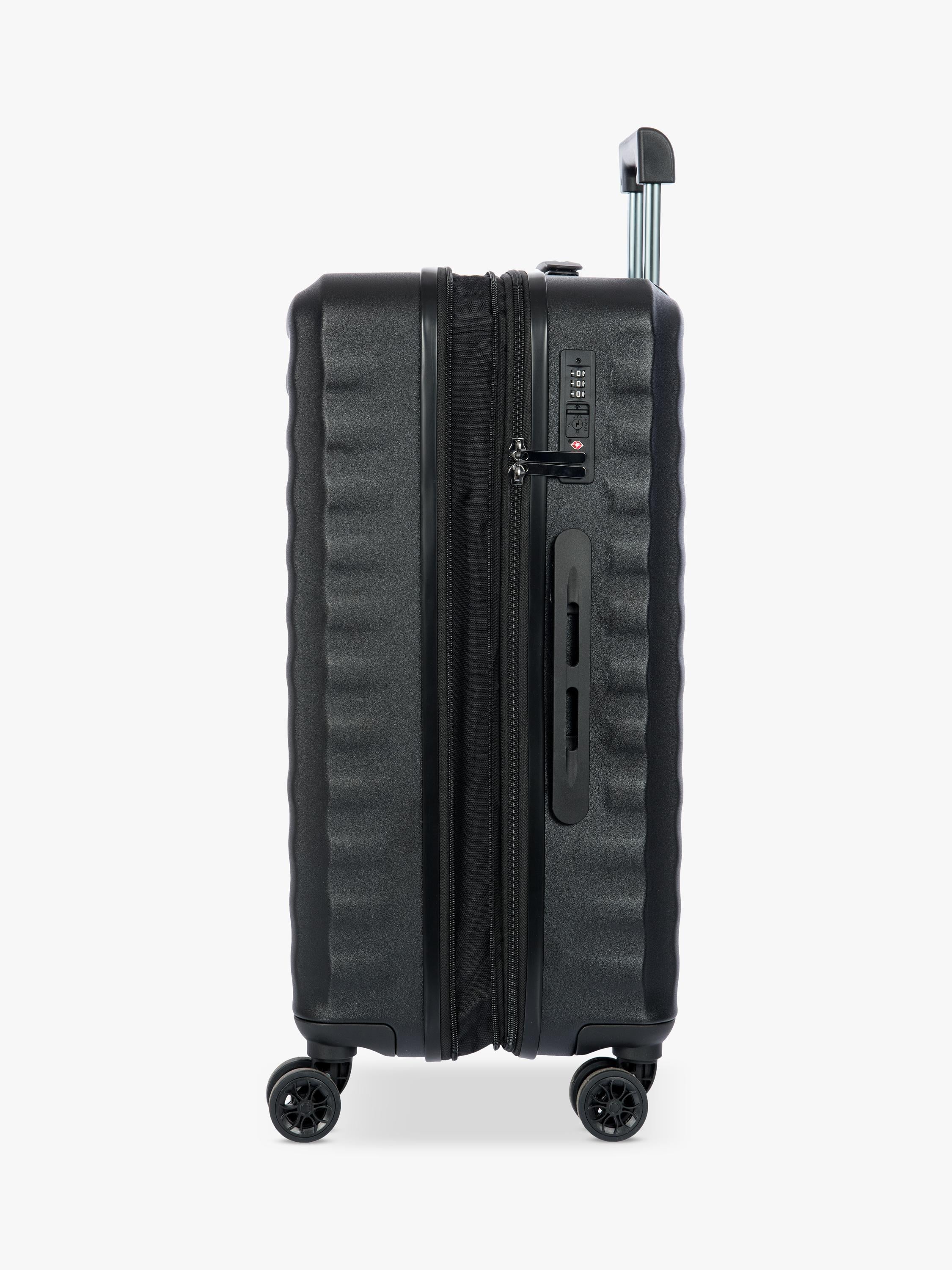 Bric's Nausicaa medium expandable 4-wheel suitcase, imported from the UK