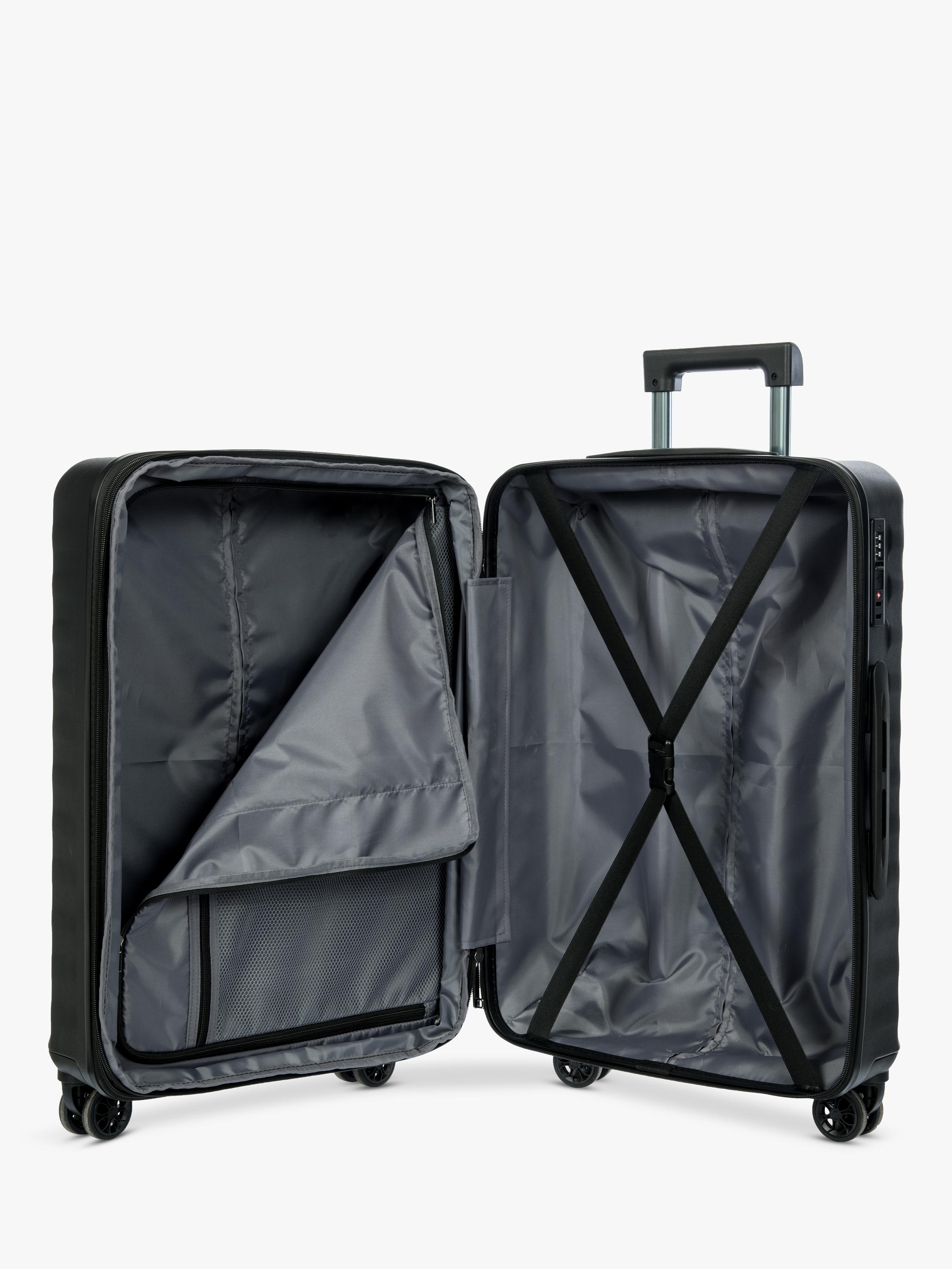 Bric's Nausicaa medium expandable 4-wheel suitcase, imported from the UK