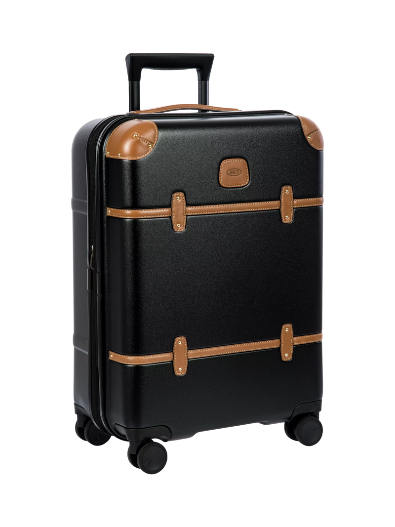 Bric's Bellagio 55cm expandable cabin suitcase black, UK version
