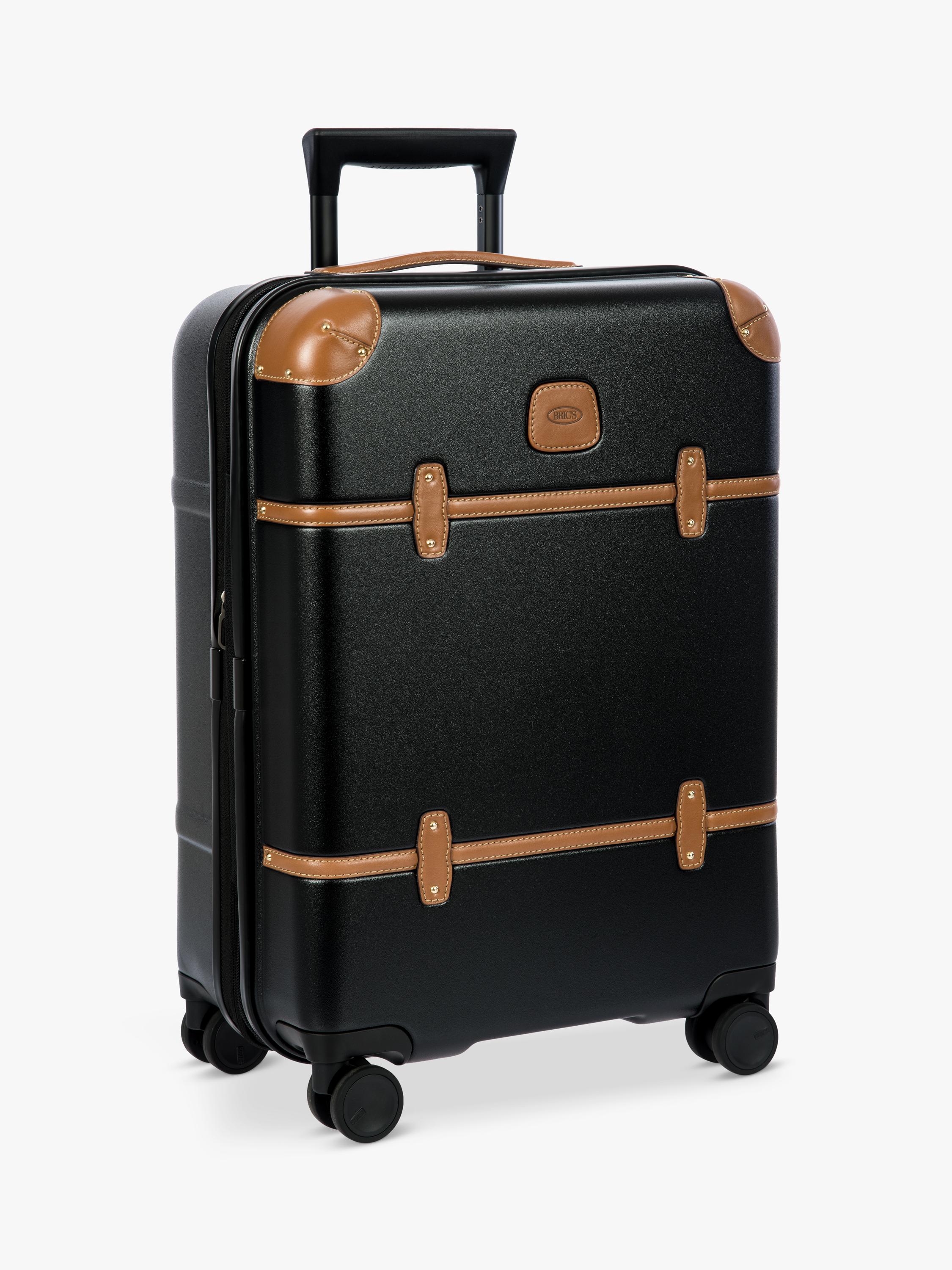Bric's Bellagio 55cm expandable cabin suitcase black, UK version