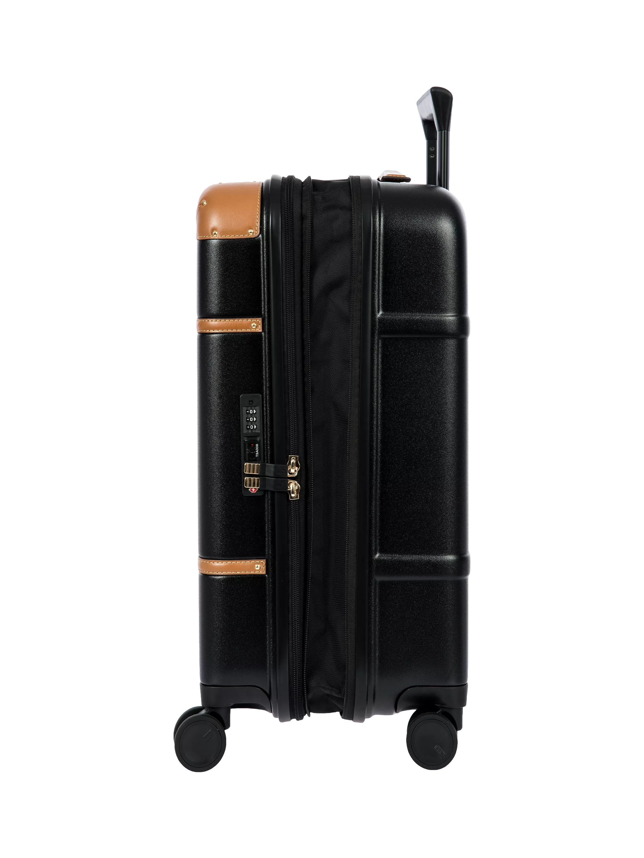 Bric's Bellagio 55cm expandable cabin suitcase black, UK version