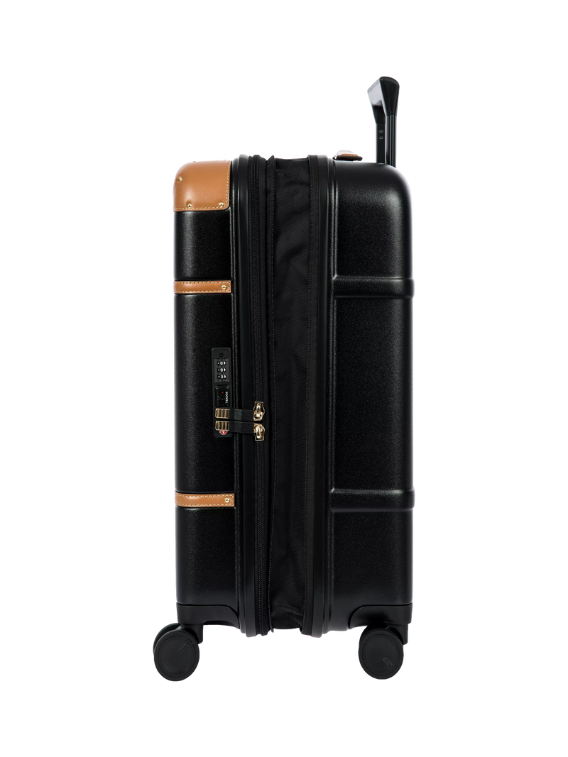 Bric's Bellagio 55cm expandable cabin suitcase black, UK version