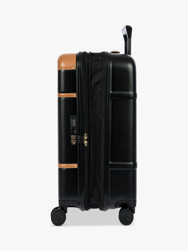 Bric's Bellagio 55cm expandable cabin suitcase black, UK version