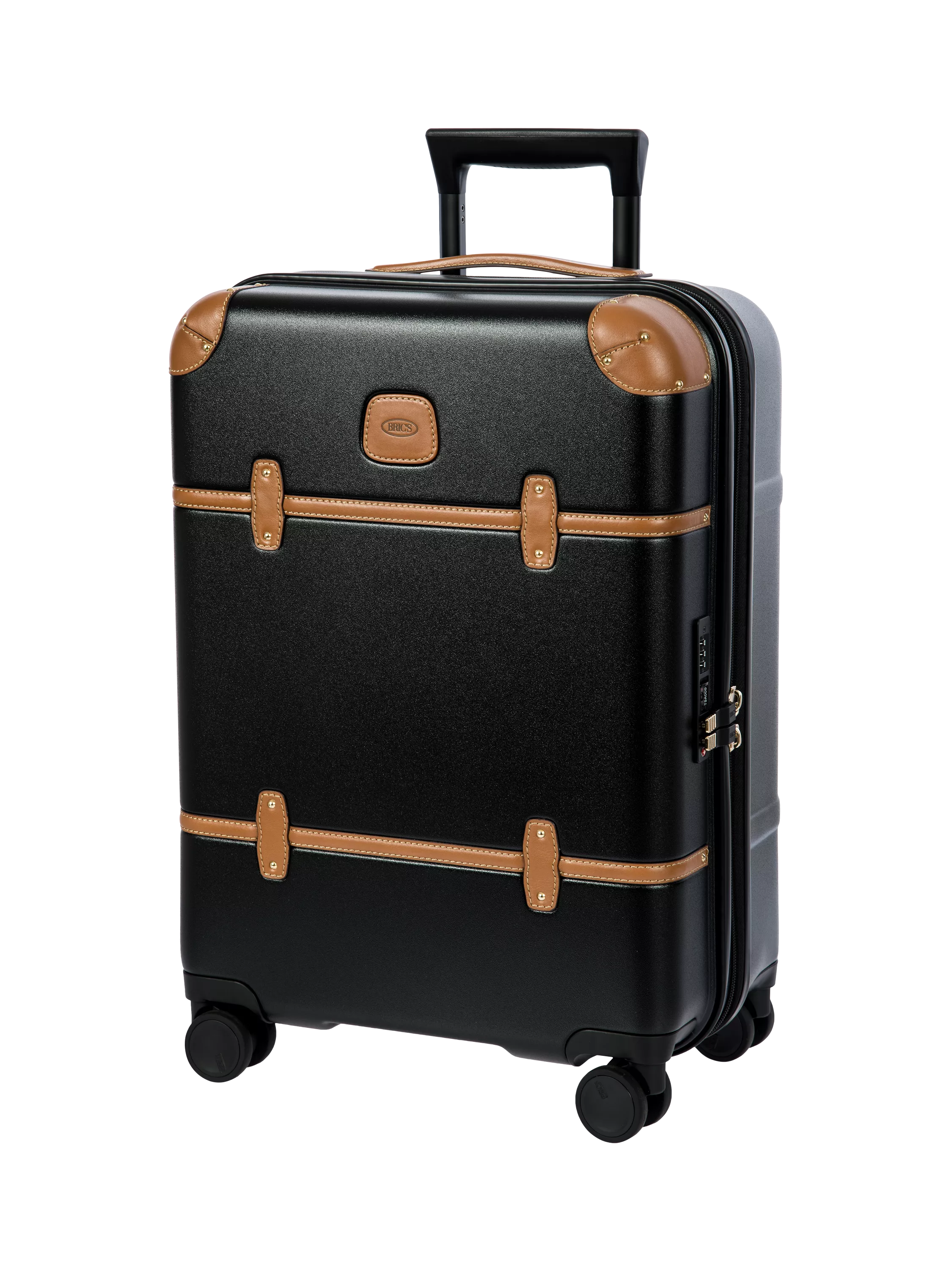 Bric's Bellagio 55cm expandable cabin suitcase black, UK version