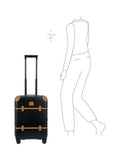 Bric's Bellagio 55cm expandable cabin suitcase black, UK version