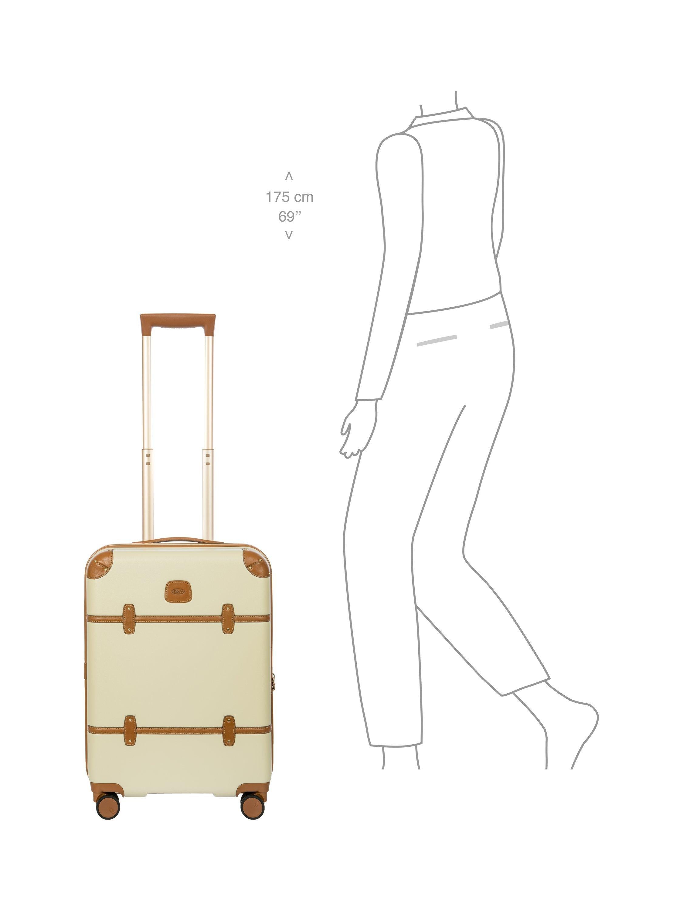Bric's Bellagio 55cm expandable cabin suitcase 45L, UK version