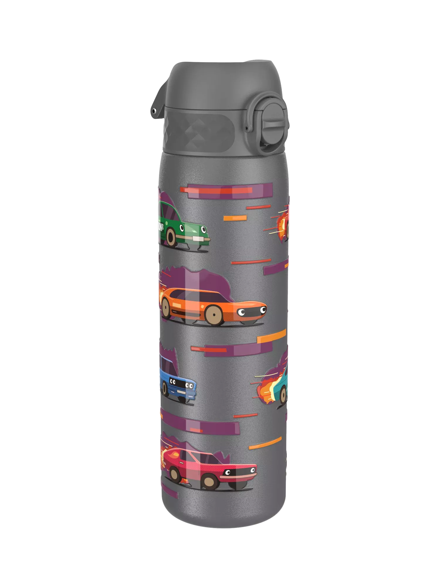 Ion8 stainless steel drinks bottle grey 600ml, imported from the UK