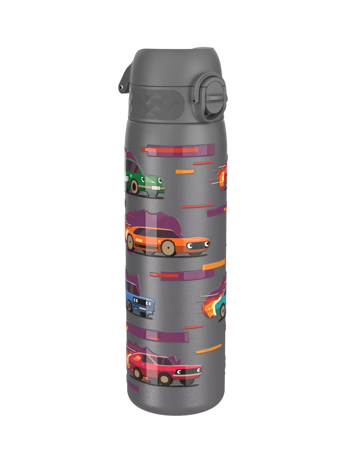 Ion8 stainless steel drinks bottle grey 600ml, imported from the UK