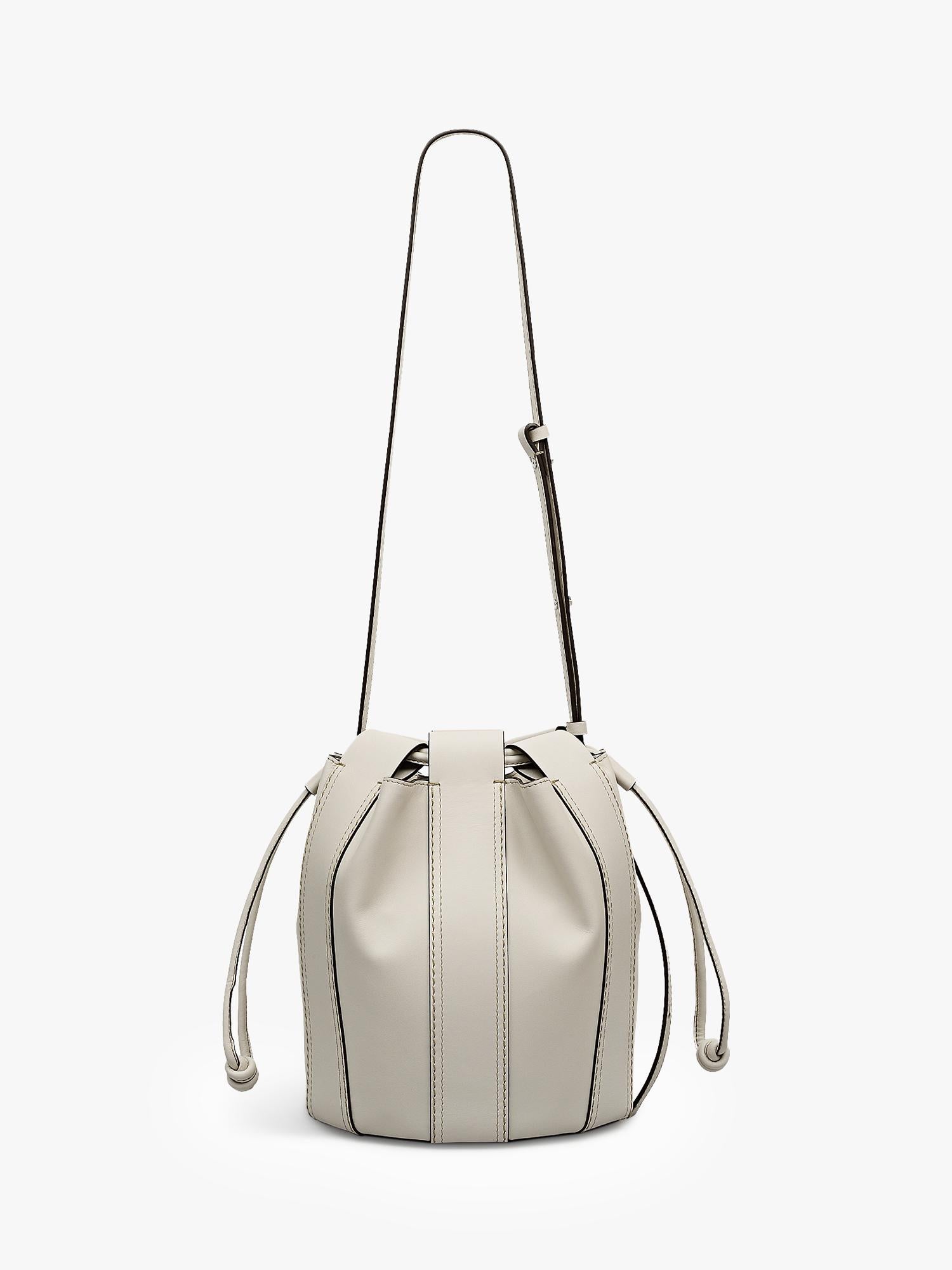 Radley leather bucket bag Salt (British brand)