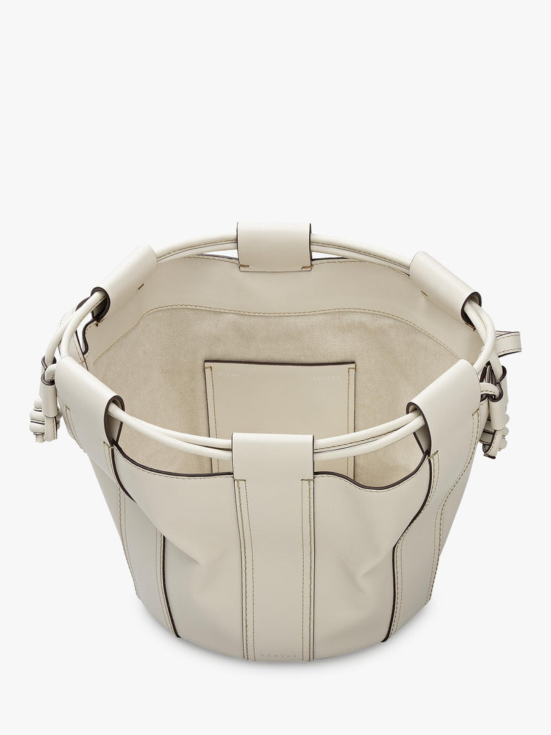 Radley leather bucket bag Salt (British brand)
