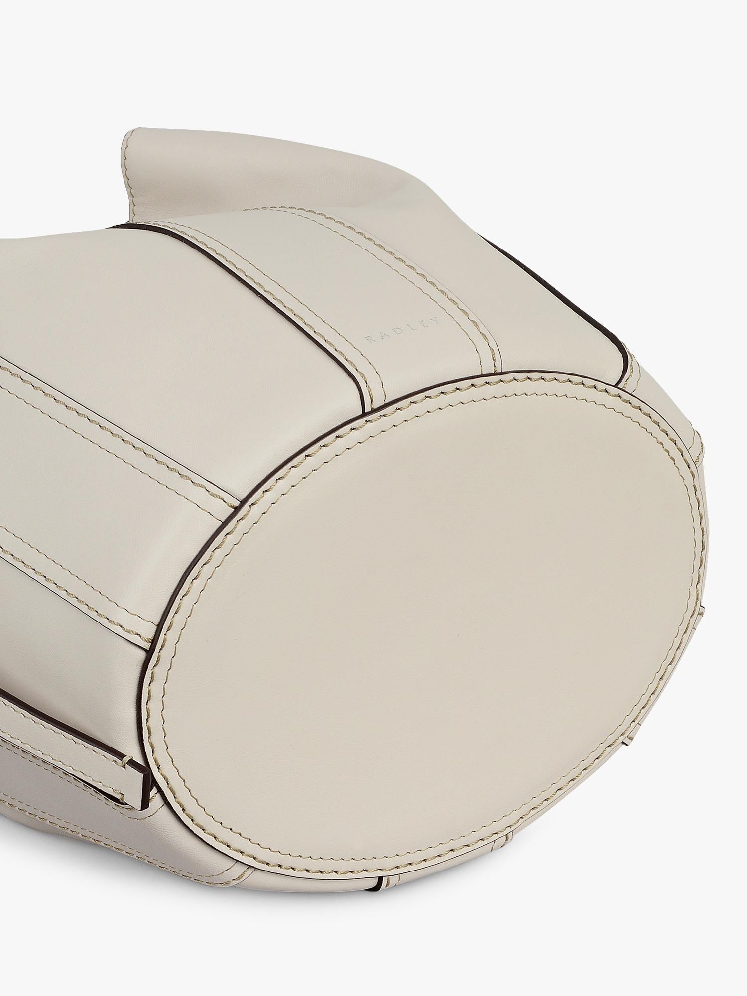 Radley leather bucket bag Salt (British brand)