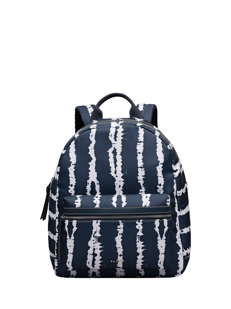 Radley Halley Row backpack naval recycled polyester - British product