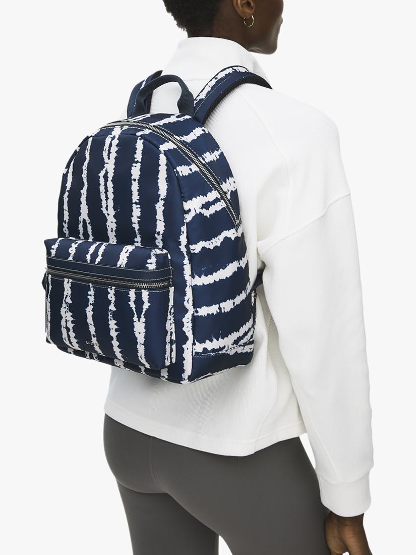 Radley Halley Row backpack naval recycled polyester - British product