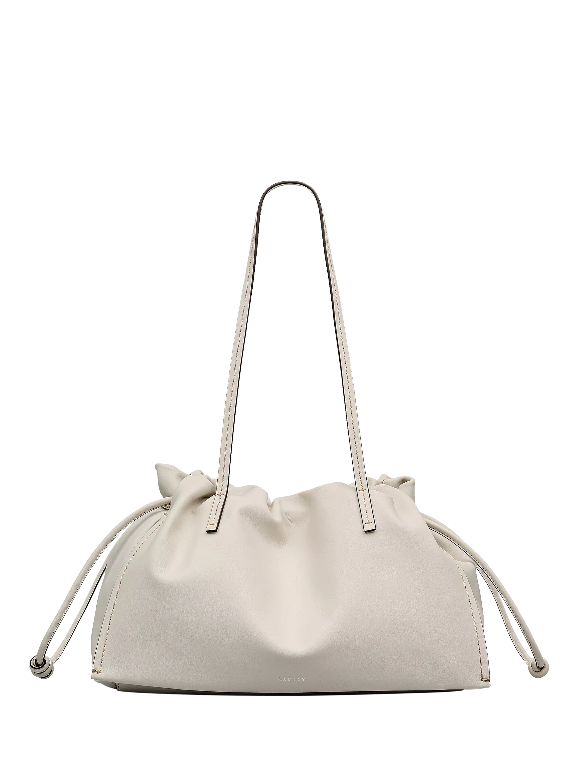 Radley The Roxburgh Leather Shoulder Bag, Salt