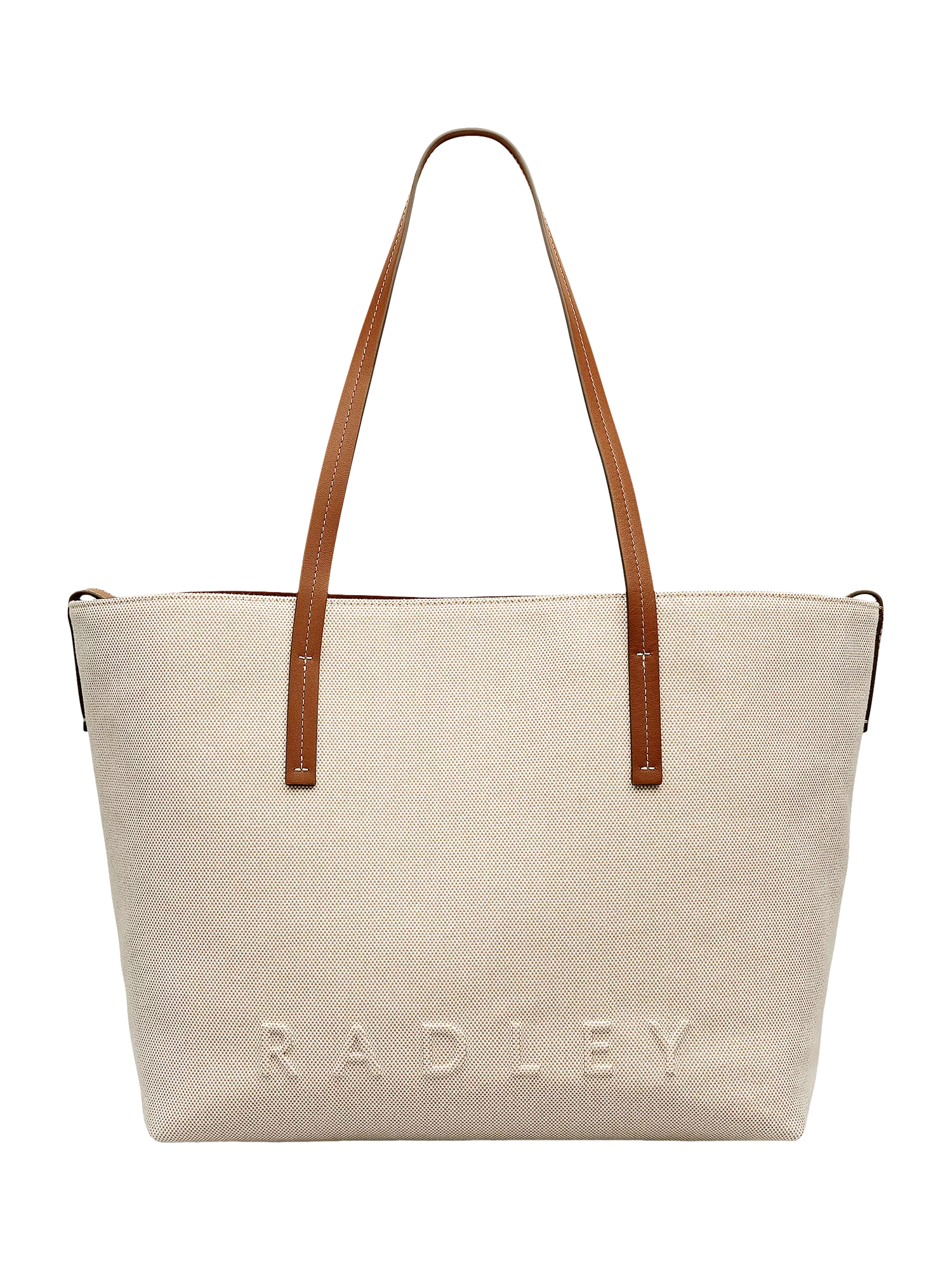 Radley Dukes Place canvas tote bag natural - British product
