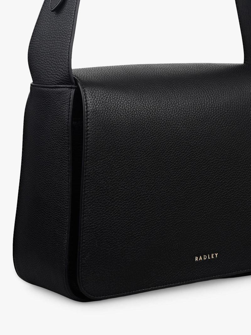 Radley crossbody bag black leather, imported from the UK
