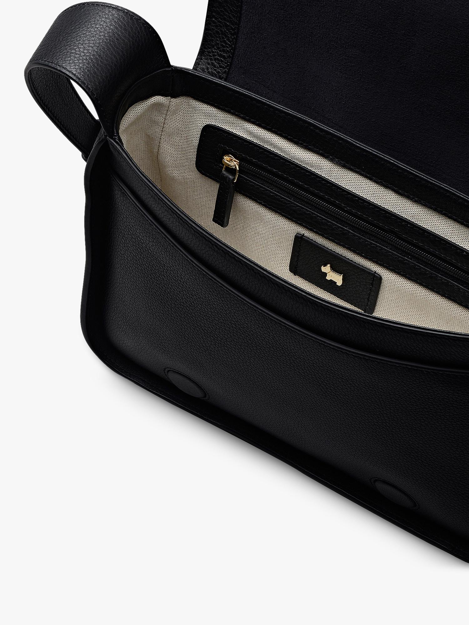 Radley leather crossbody bag black Westwell Lane, imported from the UK