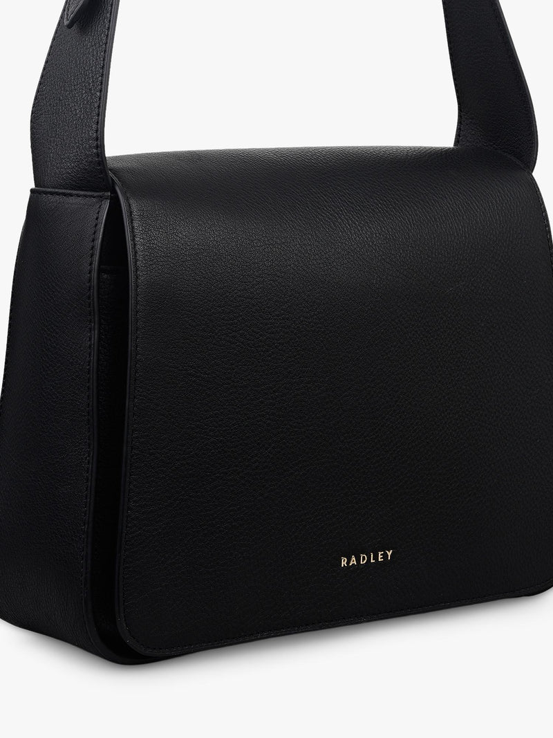 Radley leather crossbody bag black Westwell Lane, imported from the UK