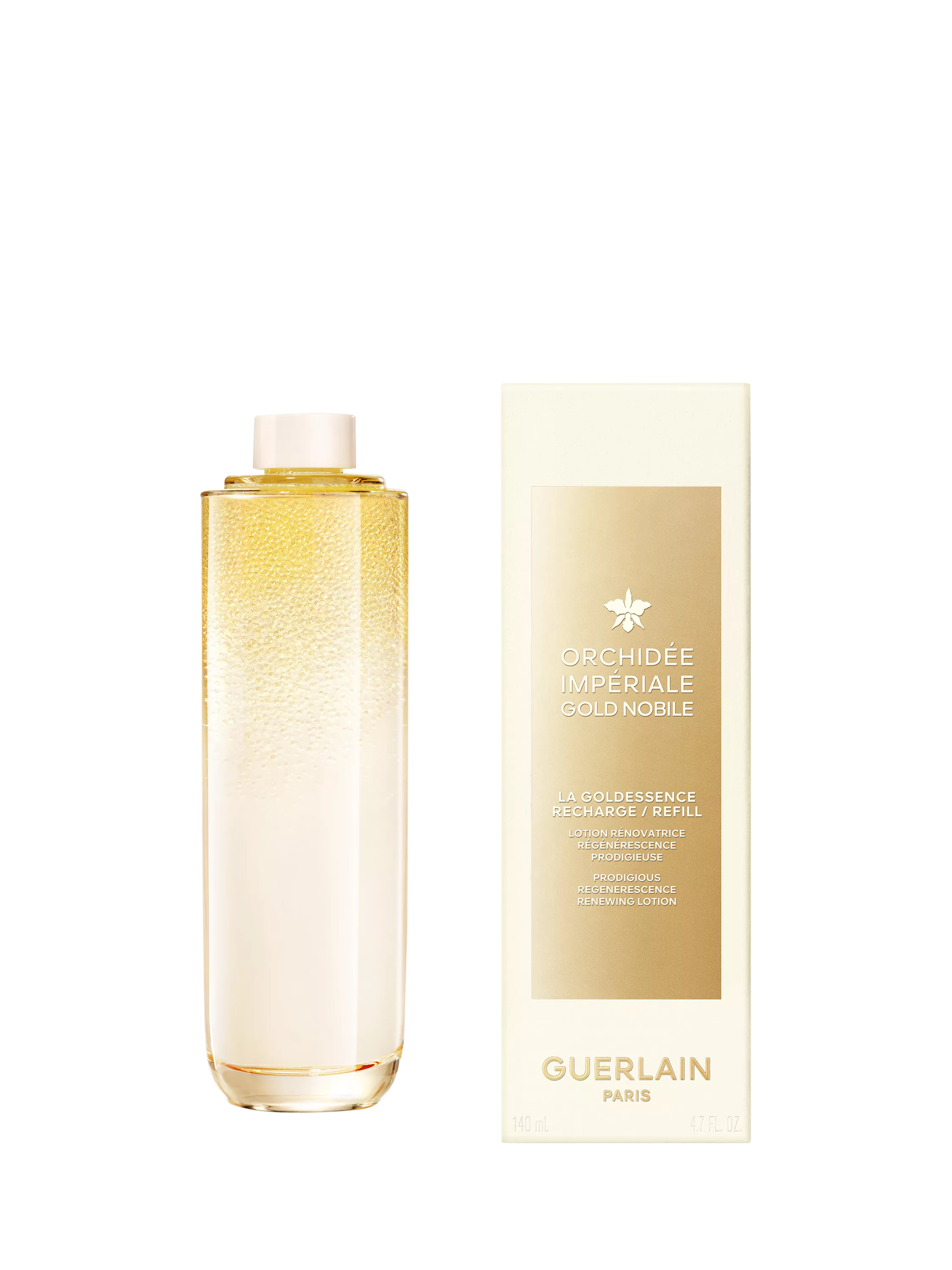 Guerlain Goldessence refill skincare lotion 140ml, UK version