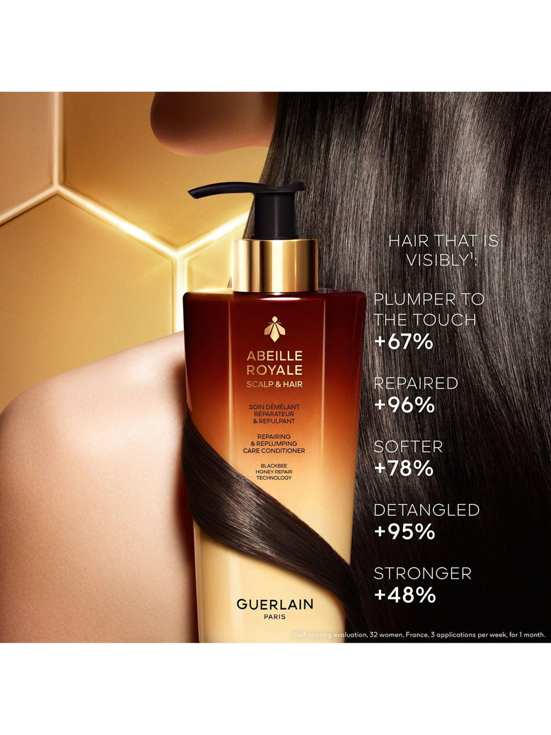 Guerlain Abeille Royale hair care gift set, imported from the UK